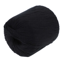 2 Schwarze Baumwollkordel Macrame Seil Weiches DIY Bastelgarn