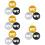 15Pièces Plaques Signalétiques Toilettes Durable Design 11