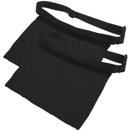 10Pièces De Rangement Tennis Golf Ceinture Mesh Noir