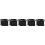 10Pièces De Rangement Tennis Golf Ceinture Mesh Noir 9