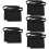 10Pièces De Rangement Tennis Golf Ceinture Mesh Noir 10