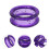 20Pièces Protecteurs Silicone Doigts Pour Ciseaux De Toilettage Violet 11