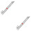 2Pièces Règle Couture Métal Multi Usage Pour Débutants Marquage 8