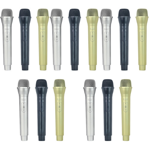 15Pièces Microphones Jouets Enfants Simulation Plastique Durable 2