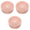 3Pièces Bac À À Chat Plastique Rose Pour Usage 5