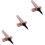3Pièces Eyeliner Liquide Rose, Compact Et Facile À Transporter 4