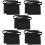 10Pièces De Rangement Tennis Golf Ceinture Mesh Noir 8