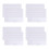 8Pièces Tableau Double Face Mdf Effaçable Pour Apprentissage 5