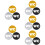 15Pièces Plaques Signalétiques Toilettes Durable Design 10