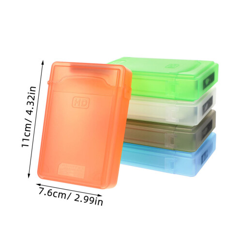 20Pièces Boîtiers Protection Dur Plastique 2
