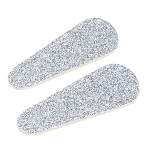 4Pièces -Ciseaux Cuir Argenté Protection Pour Ciseaux Salon 1