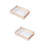 2Pièces Sac Transparent Grand Bandoulière 7
