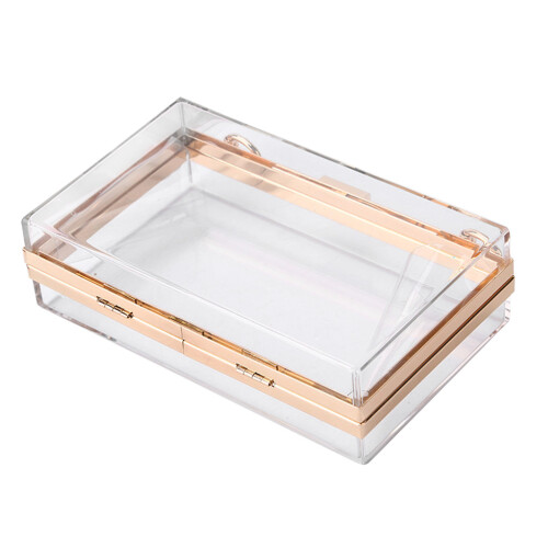 2Pièces Sac Transparent Grand Bandoulière