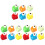 18Pièces Perforatrices Manuelles Multicolores Pour Scrapbooking DIY 2