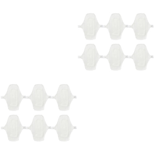 12Pièces Protège-Slip Coton Réutilisable Pour Voyage 2