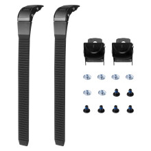 20Ensembles Pièces Remplacement Roller Skate Sangles Noires Avec Vis