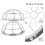 2Pièces Plaque Protection Sprinkler Aluminium Pour Plafond 5