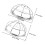 2Pièces Plaque Protection Sprinkler Aluminium Pour Plafond 2