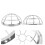 2Pièces Plaque Protection Sprinkler Aluminium Pour Plafond 7