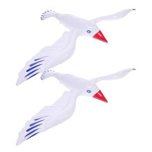 10Pcs Inflatable White Seagull Toy for Pool and Beach Parties