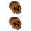 2Pièces Plateaux Bois Créatifs Snack 6