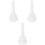 3Pièces Embouchures Trombone ABS Pièces De Remplacement 5