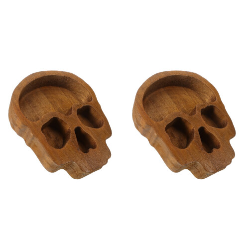 2Pièces Plateaux Bois Créatifs Snack 2