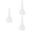 3Pièces Embouchures Trombone ABS Pièces De Remplacement 8