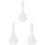 3Pièces Embouchures Trombone ABS Pièces De Remplacement 4