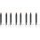 8Pièces Kit Yeux Brosse ABS Noir Professionnel Durable 6
