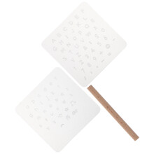 4Ensembles Kit Embossage Cuir Lettres Retro Usage