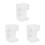 3Pièces Accessoire Nourrisseur Bac Transparent Avec Ventouses 8