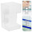 3Pièces Accessoire Nourrisseur Bac Transparent Avec Ventouses 10