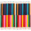 24Pièces Crayons Bois Multicolores Solides Durables Pour Artistes 3
