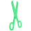 Ciseaux Géants Verts Costume Clown Accessoire De 1