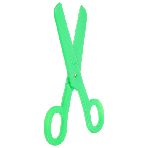 Ciseaux Géants Verts Costume Clown Accessoire De