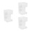 3Pièces Accessoire Nourrisseur Bac Transparent Avec Ventouses 7