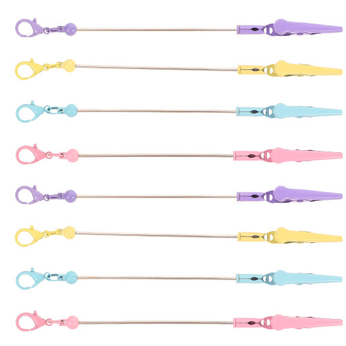 40Pièces Clips Photo Métal Robustes Multicolores Pour Usage 1