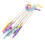 40Pièces Clips Photo Métal Robustes Multicolores Pour Usage 1