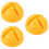 3Pièces Base Fixation Orange Pour Poteau De Outdoor 8