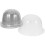 30Pièces Support Casquettes Transparent Forme Casque 2