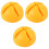 3Pièces Base Fixation Orange Pour Poteau De Outdoor 4