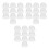 30Pièces Support Casquettes Transparent Forme Casque 9