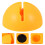 3Pièces Base Fixation Orange Pour Poteau De Outdoor 11