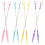 40Pièces Clips Photo Métal Robustes Multicolores Pour Usage 8