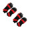 2Paires Ski Et Cyclisme Fermeture Ajustable 4