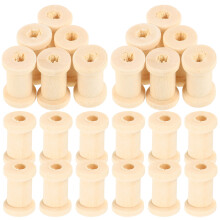 400Pièces En Bois Beige Pour Rangement Fil Travaux DIY