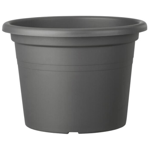 DEROMA Blumentopf rund Day R - 50 x H34,9 cm - Graphitgrau