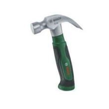 Bosch Claw Hammer 225 g (high carbon steel; V-shaped claw; Softgrip handle; low vibrations)