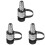 3Pièces Coupleurs Hydrauliques À Déconnexion Rapide 2